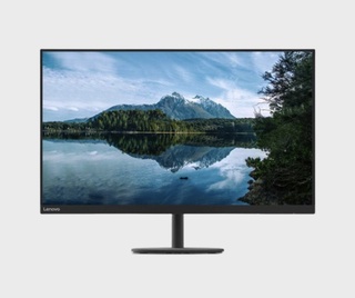 Monitor, Lenovo, D32qc-20, Zwart